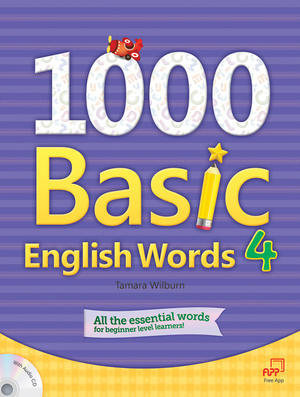 1000 Basic English Words 4 + Audio CD